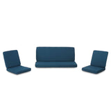 Carolina Club Chair & Loveseat Cushion Set Dark Teal