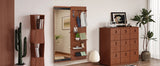 47.6 x 15.7 inch multi-functional design panel wall-mounted full-length mirror