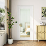 32" x 80" French Interior Door Frosted Glass Slab