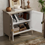 2 Door Cabinet, American Furniture, Suitable for Bedroom, Living Room, Study