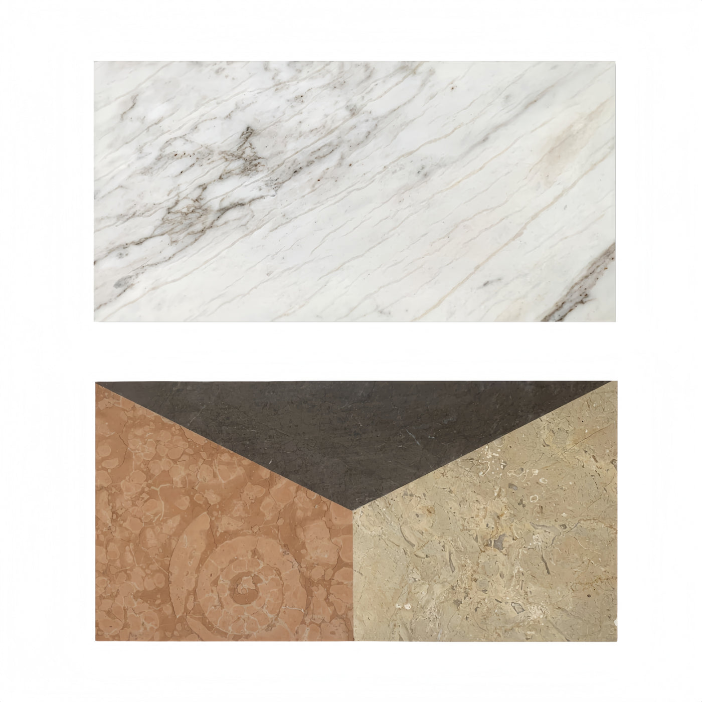 12x24 Polished Marble Tile Floor Wall 4 Color Natural Stone