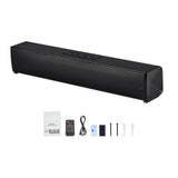17" Soundbar 80W 2.0 Channel Bluetooth AUX TV Speaker System