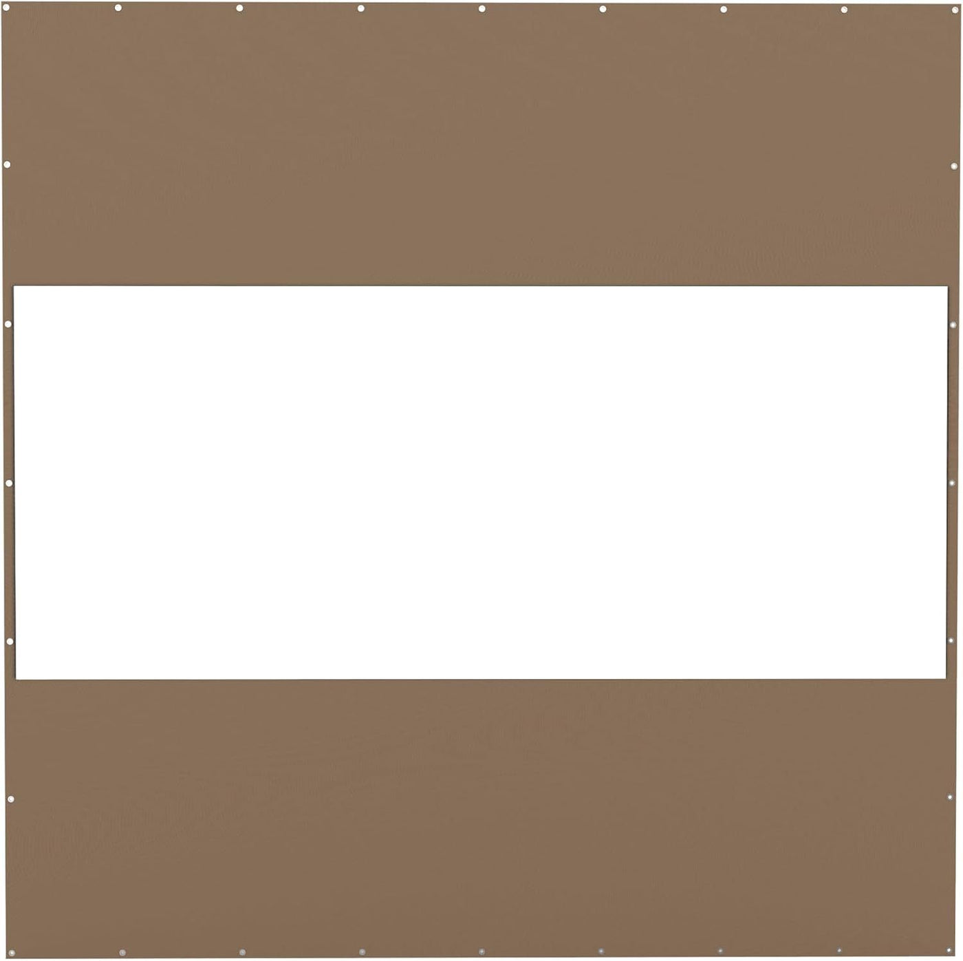 10' x 10' Waterproof PVC Outdoor Curtain Panel, Brown