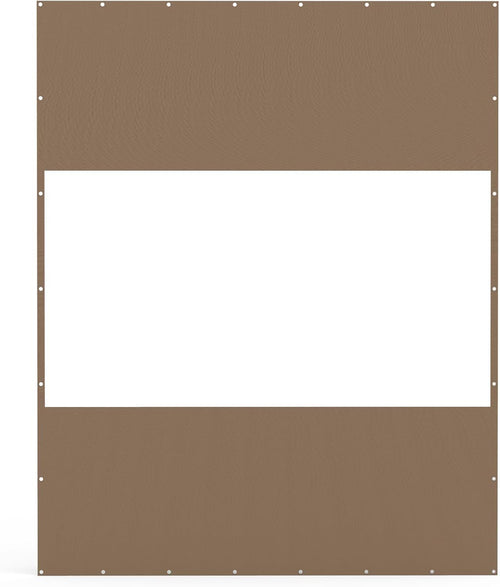 Clear PVC Outdoor Curtain Panel 10'H x 8'W Waterproof