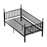 Twin Metal Bed Frame Black