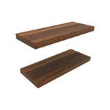 Floating Wall Shelves Set of 2 - Matte Finish - 31.5"W