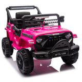 12V Kids Ride On Electric Truck Car W/Parents Control,2WD,Four-wheel suspension,