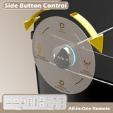 Smart Toilet with Bidet Built in, ADA One-Piece Toilet Auto Open/Close & Flush