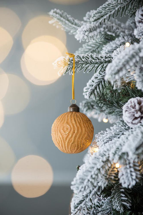 Glass Christmas Ball Ornaments Set of 12 Holiday Decorations