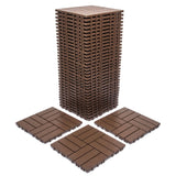 Interlocking Deck Tiles 68-Pack 11.42" Waterproof Outdoor