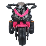 Kids Motorcycle Ride-On Motorcycle 3-Wheels Battery Powered Motorbike  Rechargea