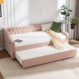 Twin Platform Bed Solid Pine White 2 Storage Drawers 77.4in