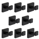 8 Pack Stainless Steel Wall Towel Hooks