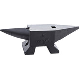 Cast Steel Anvil, 22 Lbs(10kg) Single Horn Anvil with Large Countertop