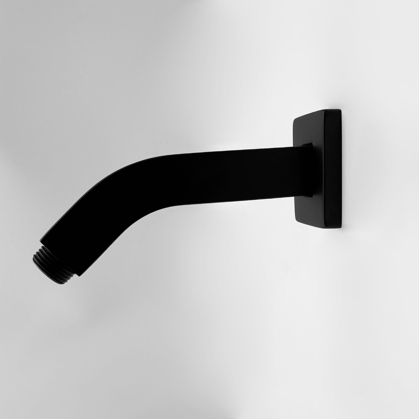 Square Shower Arm Wall Mount 1/2 NPT Tapered Threads