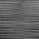 Outdoor Dining Chair Acacia Wood Dark Gray Rope Weave Set of 2