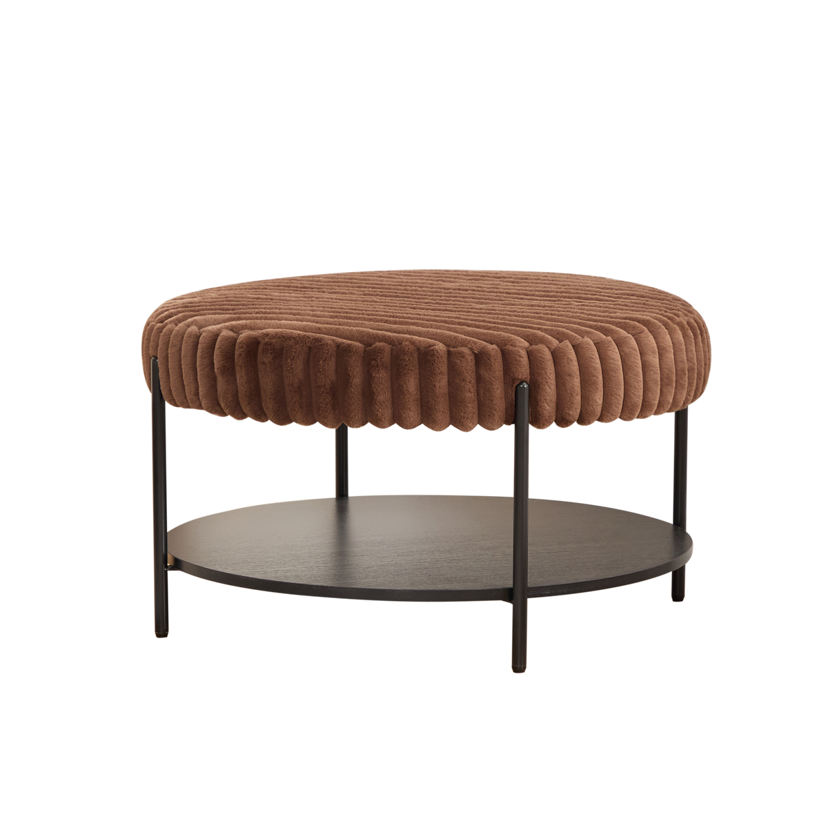 Ottoman with Storage Brown