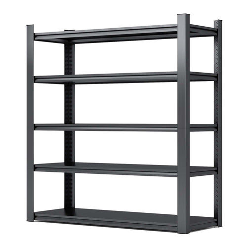 Heavy Duty 5 Tier Metal Storage Rack 47.2"W x 18"D x 78"H