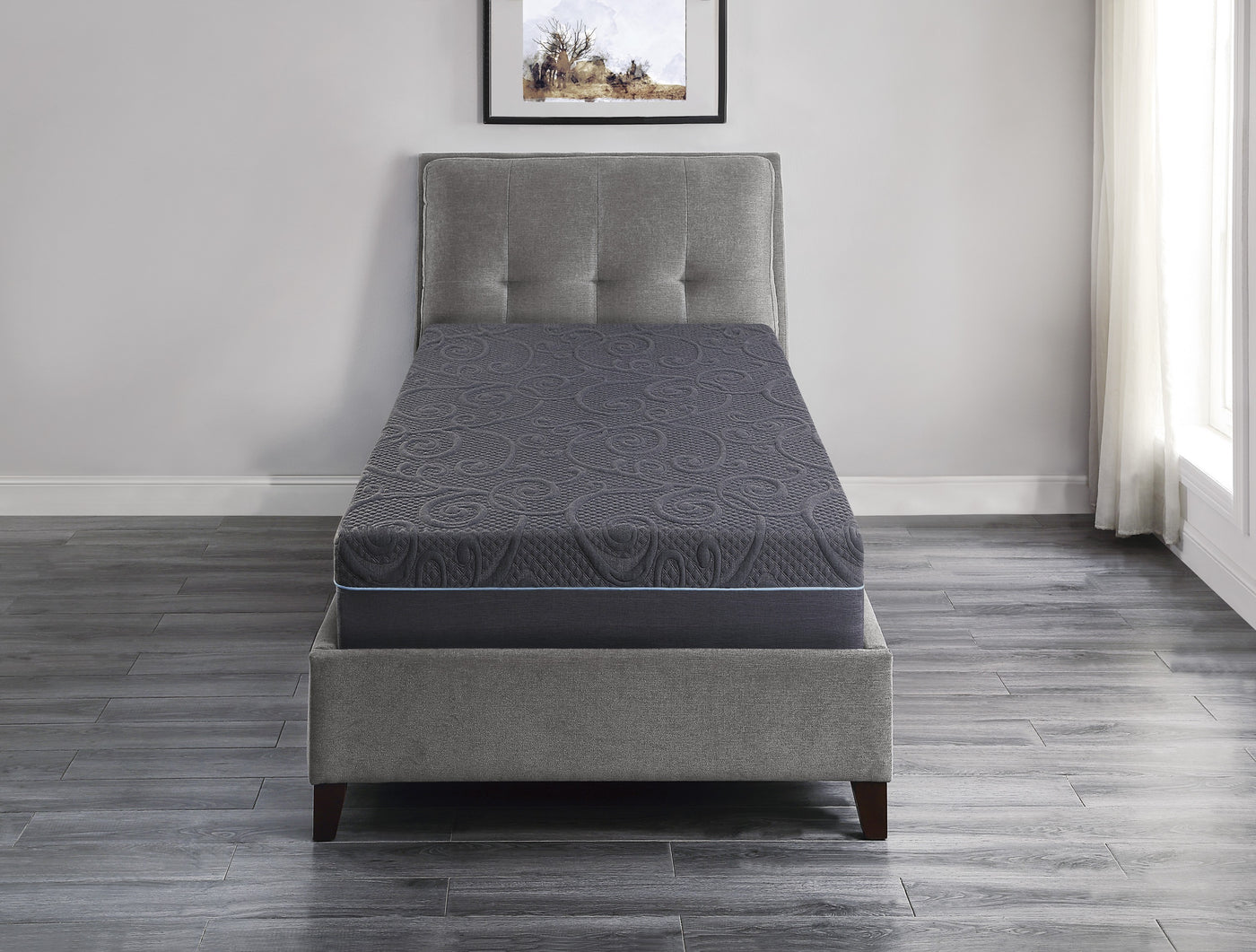 11" Twin Gel-Infused Memory Foam Hybrid Mattress in a Box