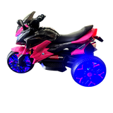 Kids Motorcycle Ride-On Motorcycle 3-Wheels Battery Powered Motorbike  Rechargea