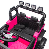 24V Kids Ride On Car W/Parents Remote Control,400W Motor,Four Wheel Suspension,A