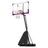 Portable Basketball Stand, 10 ft Height Adjustment Basketball Hoop & Goal