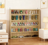 Clear Door Collectibles Display Cabinet with Adjustable Shelves