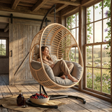 Metal Outdoor Chair Natural
