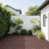 Plastic interlocking decking tiles, 44 packs of terrace decking tiles