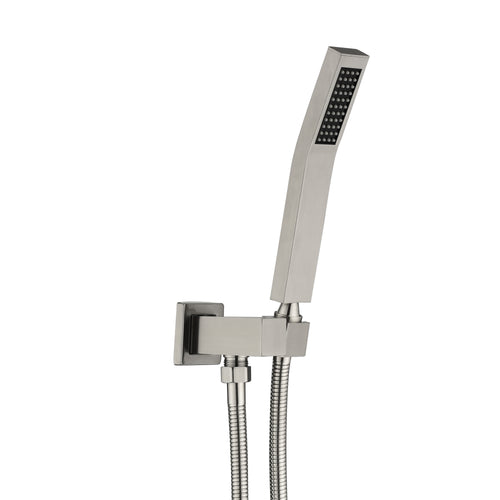 Handheld Shower Head with 59 Inch Hose and Bracket