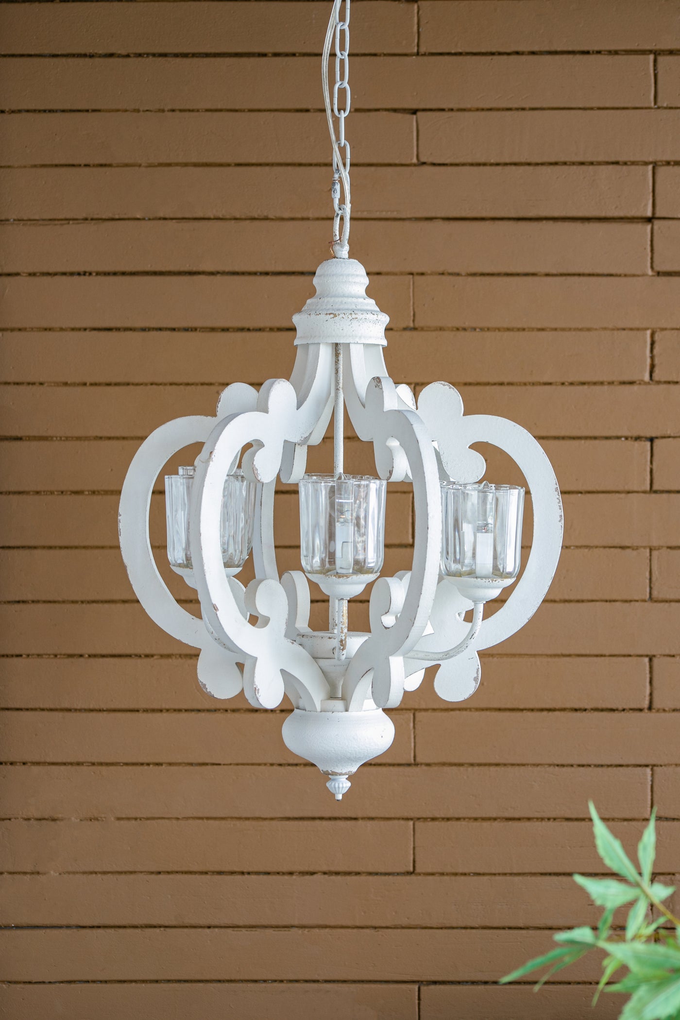 6-Light Wood Farmhouse Chandelier Pendant Light Fixture