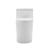 Ceramic One Piece Toilet for Bathroom, 12-inch Rough-In, 1.1/1.6 GPF