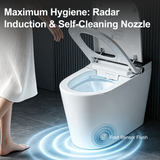 Household luxury no water pressure limit all-in-one intelligent toilet