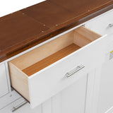 White Twin Size Murphy Bed with 3 Drawers, LVL + MDF Frame, 85.6''L x 15.1''W x 60.5''H