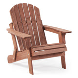 Solid Wood Outdoor Chair Foldable Coffee
