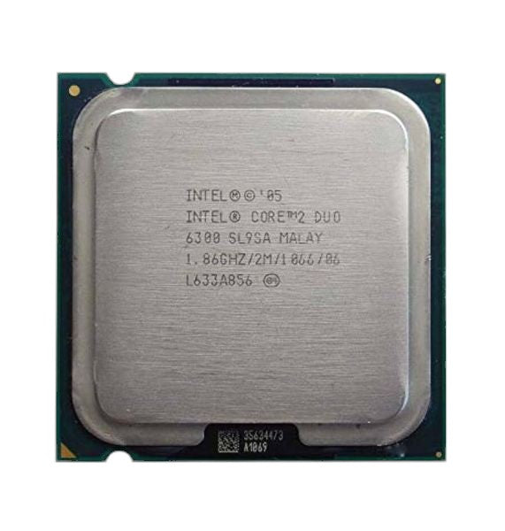 Intel Core 2 Duo SL9SA CPU E6300 1.86Ghz 1066Mhz 2Mb L2 Cache Socket Lga775