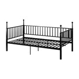 Twin Metal Bed Frame Black
