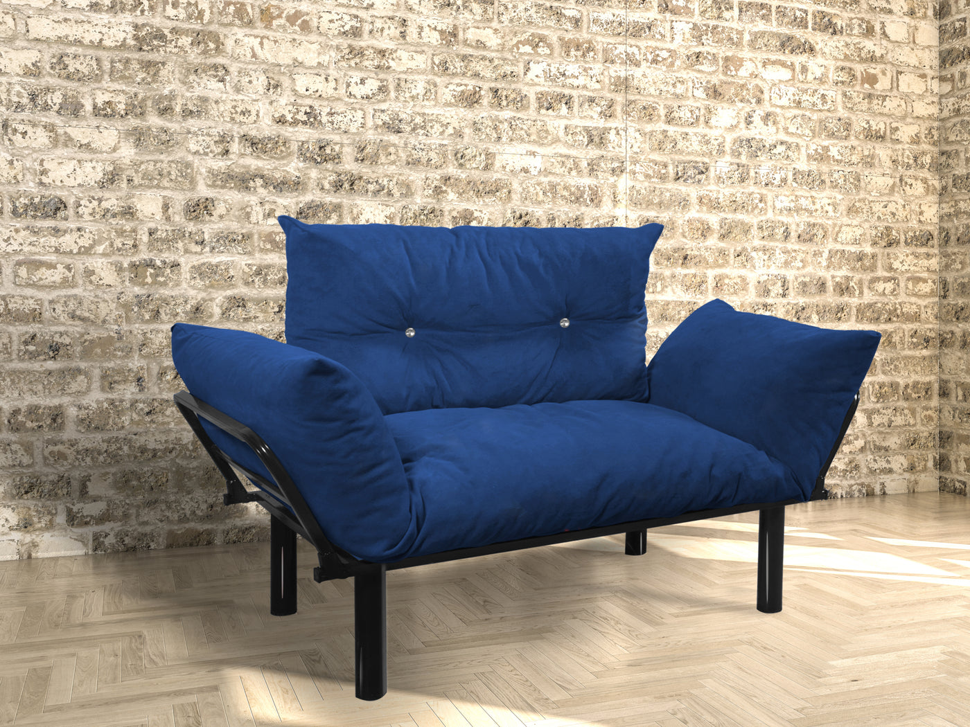 Blue Ada Love Seat