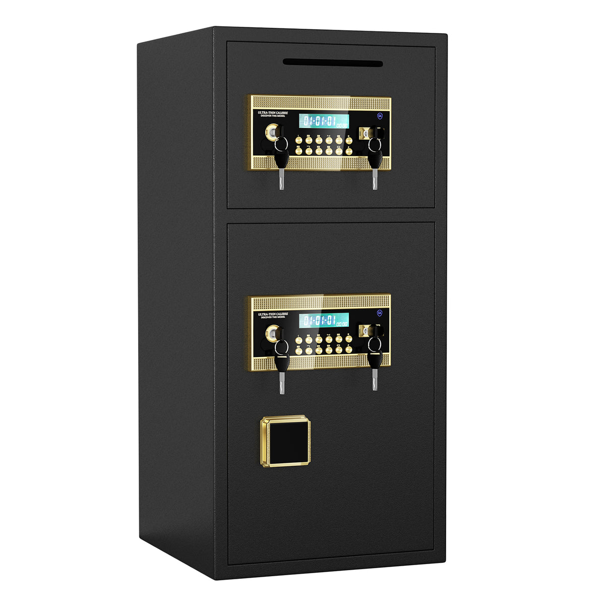 Large Double-door Coin-operated Safe, Digital Security Safe with Fireproof