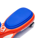 12V Kids ride on Electric Wiggle Car W/2-in-1 Smart Design,Controllable LED Ligh