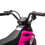24V Kids Ride On Electric Toy Motocross Motorcycle,200W High Speed Hub Motor,Rea