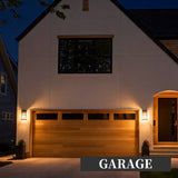 Outdoor Wall Sconces 2 Pack, Exterior Light Lantern Fixtures
