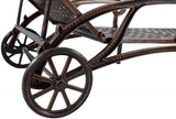 Aluminum Outdoor Chair Brown
