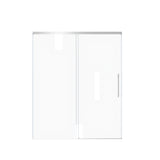 Frameless Single Sliding Shower Door 48"W x 72"H Tempered Glass