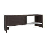 TV Stand - Modern - One Door Cabinet and One Open Shelf
