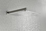 12 Inch Square Wall Mount Rainfall Shower Head
