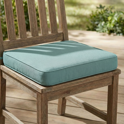 Noah Outdoor Dining Chair Cushion, Teal