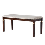 Solid Wood Dining Set Espresso
