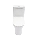 Ceramic One Piece Toilet for Bathroom, 12-inch Rough-In, 1.22/1.6 GPF