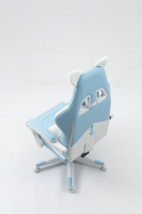 Cat Ears Gaming Chair Ergonomic PU Leather Reclining 310lbs